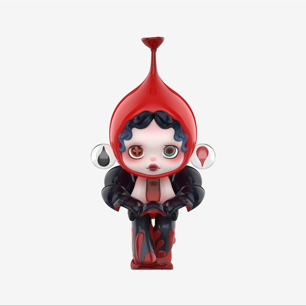 Pop Mart Skullpanda Image Of Reality Series Figures The Antigravity Figurine Red